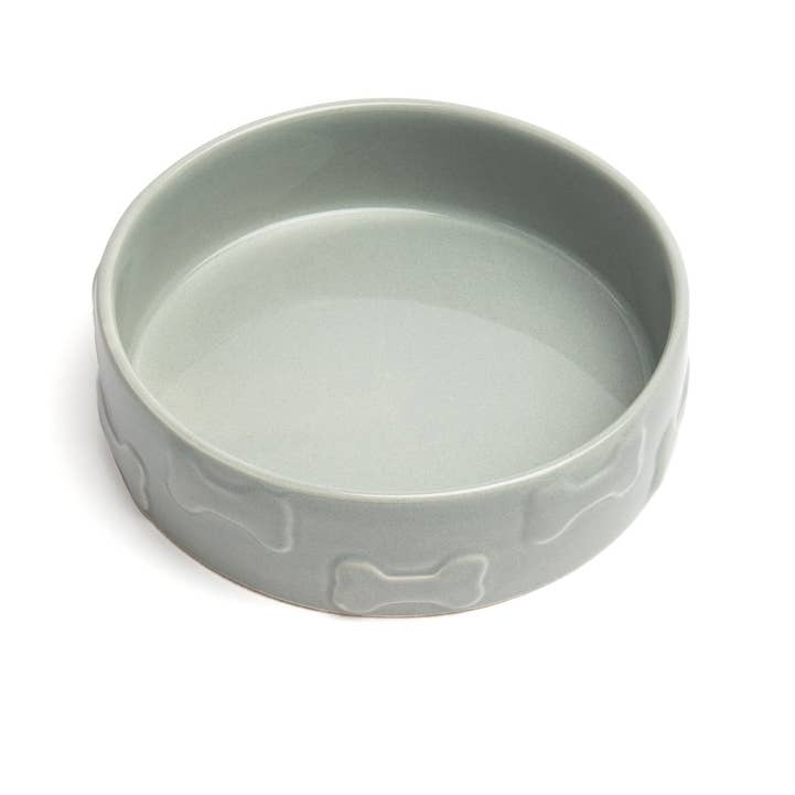 Manor Grey Pet Bowl for wholesale by Park Life Designs