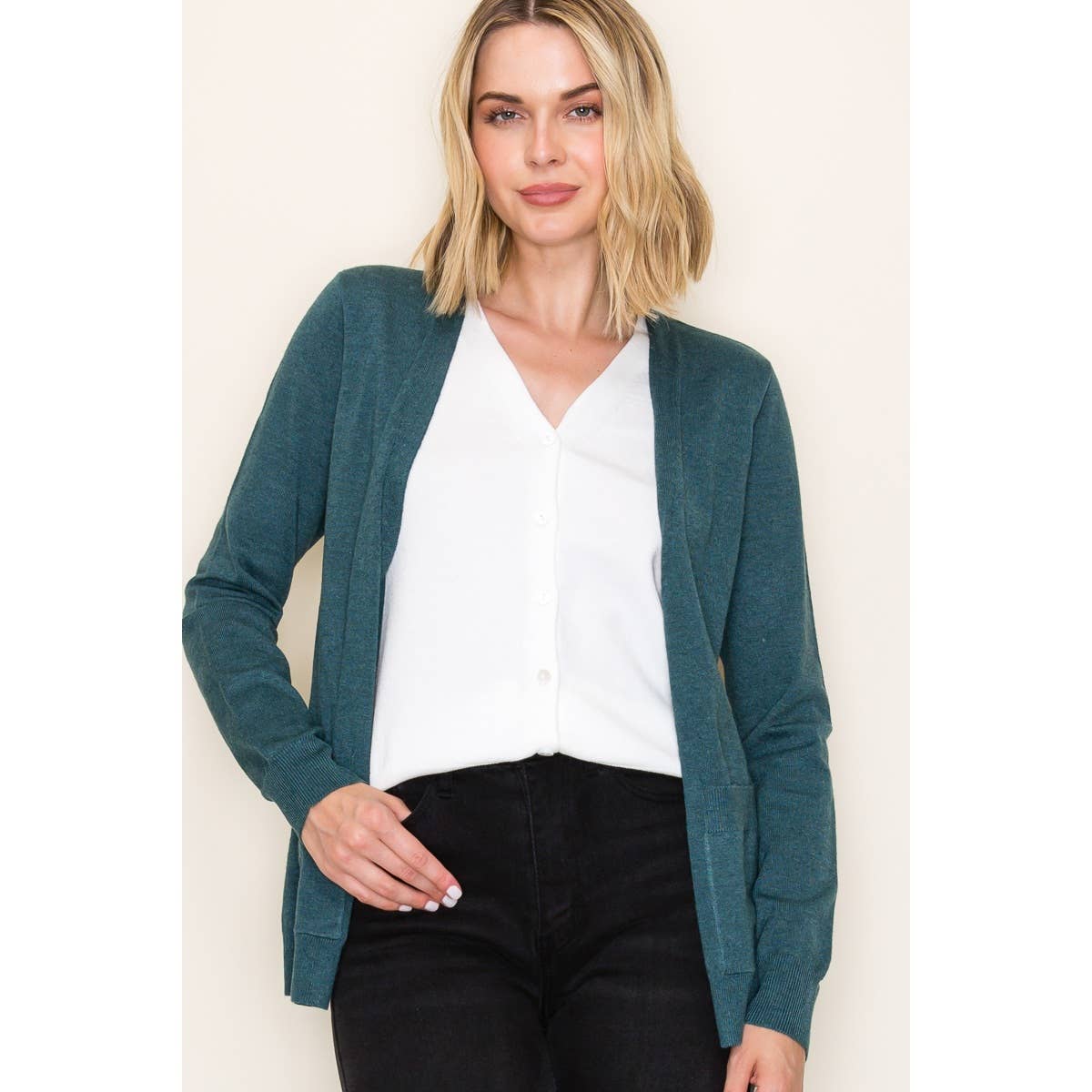 STACCATO - Vendita all'ingrosso Cardigan - Donna - CARDIGAN MAGLIONE SCOLLO A V 2FER2