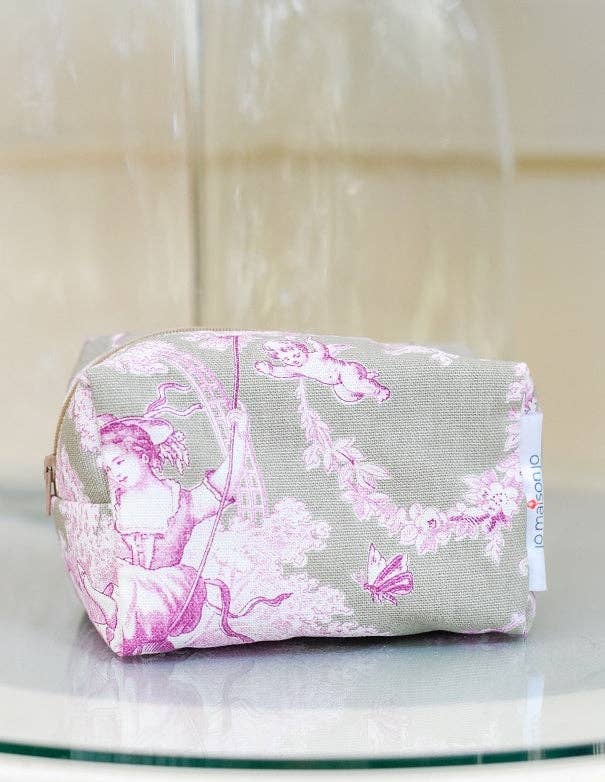 JO.MAISON.JO - Vente Trousse de toilette – femme - Trousse en Toiles de Jouy0