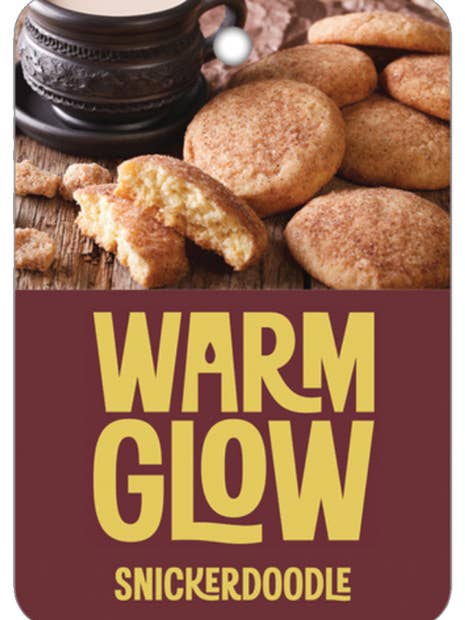 Car Air Freshener - Snickerdoodle for wholesale by Warm Glow Candle Company