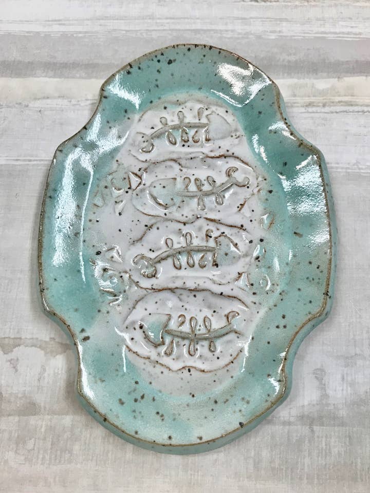 Jabonera, jabonera para venta al por mayor de Bari Moss Ceramics