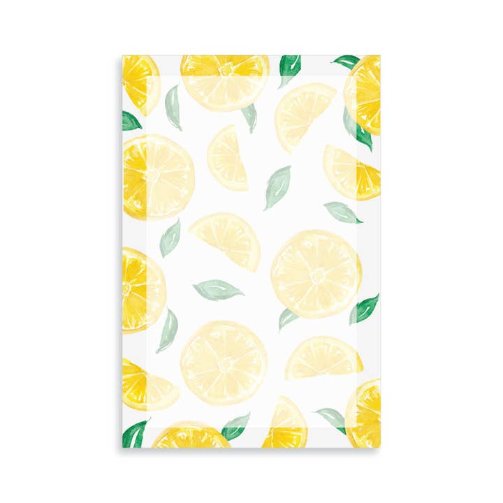 Korynne and Company - Wholesale Notepad - Watercolor Lemon Notepad1
