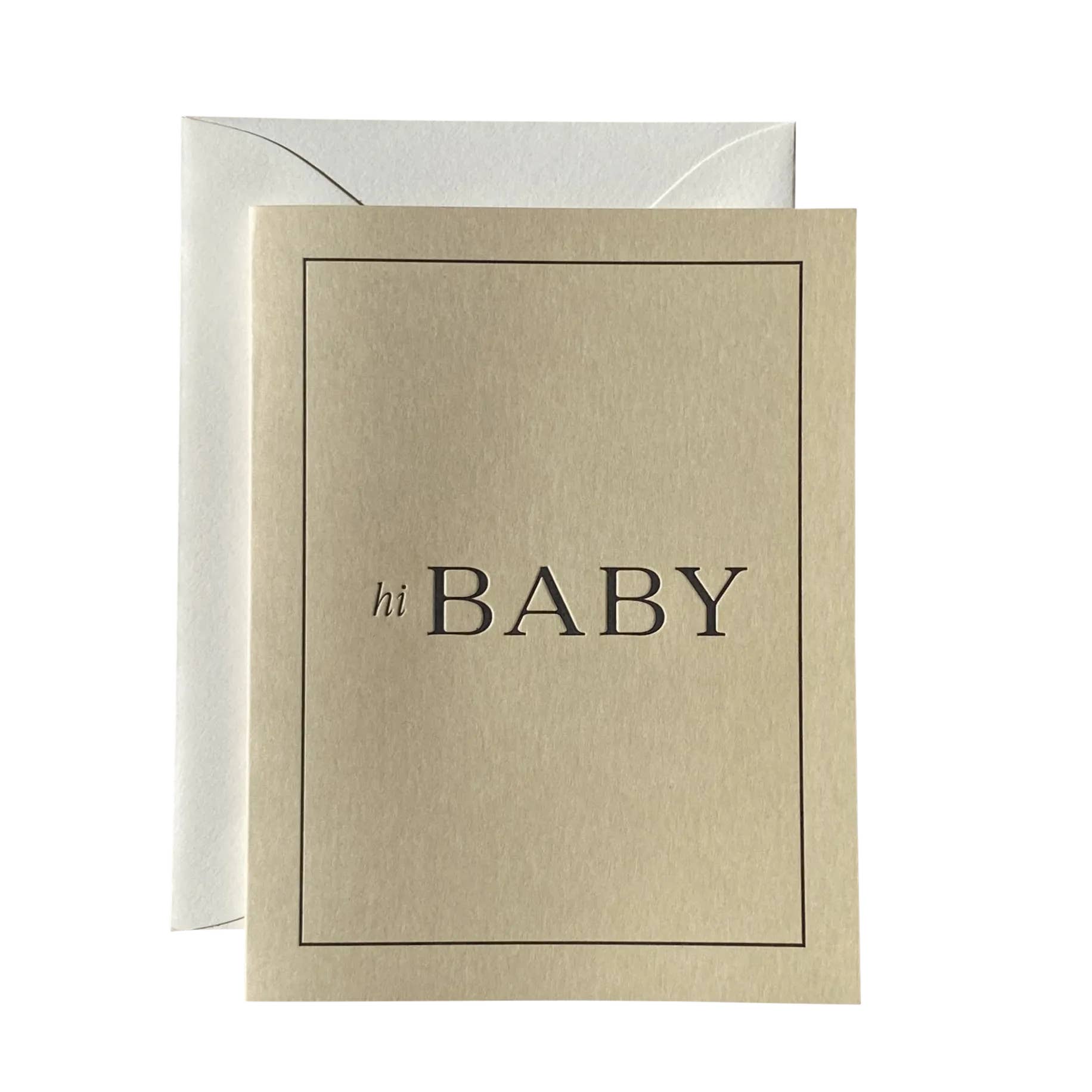 Jaymes Paper - Wholesale Baby card - Hi Baby No. 16
