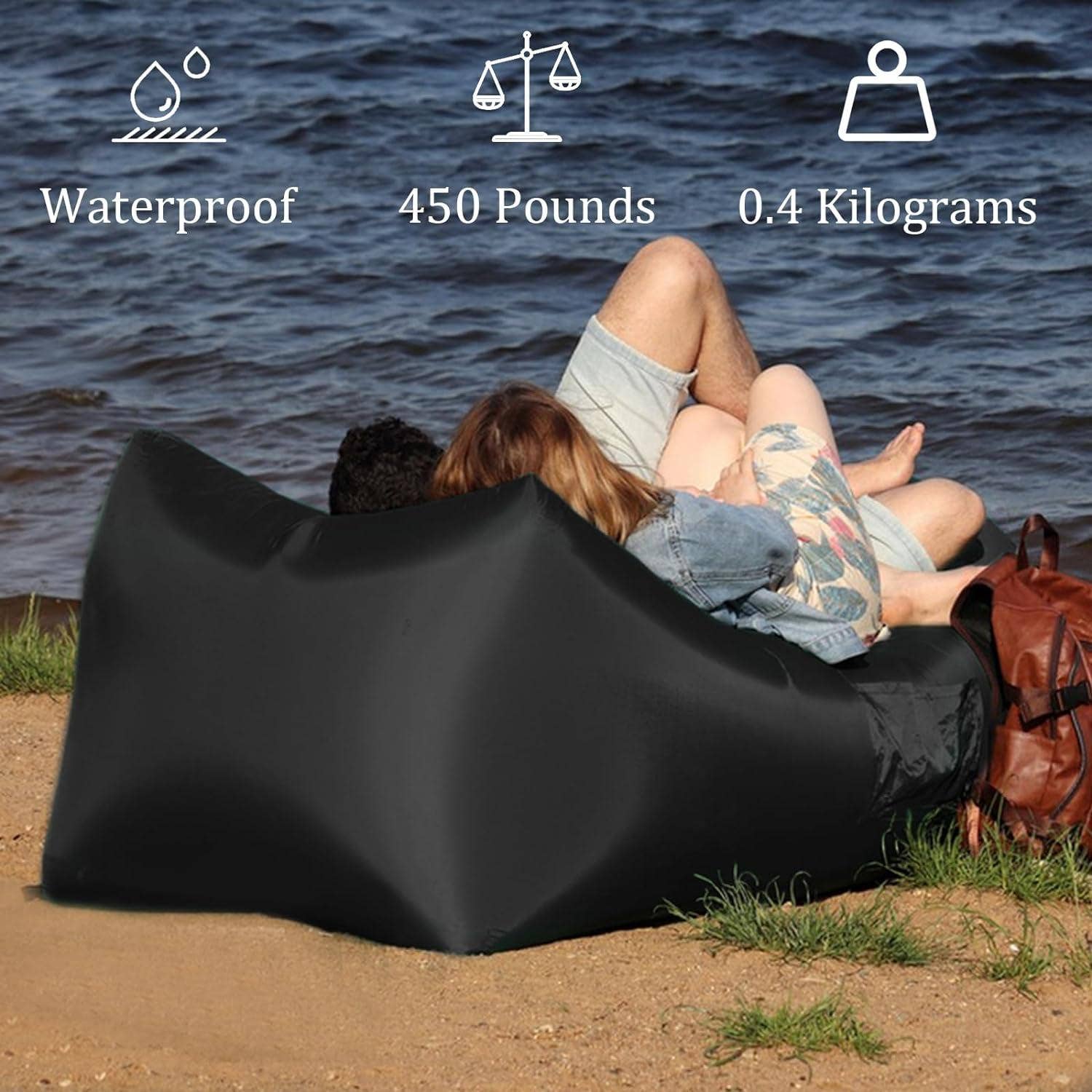 VIGOR - Wholesale Inflatables - Premium Quality Air Lounger Inflatable Sofa Hammock-Portable,Water Proof Bag-for Travelling(10 Pack)10