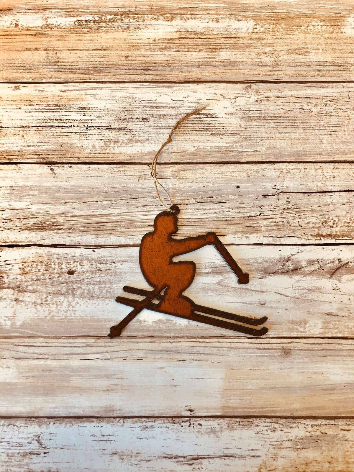 Universal Ironworks USA - Vendita all'ingrosso Decorazione - Ornamento Skier Lodge0