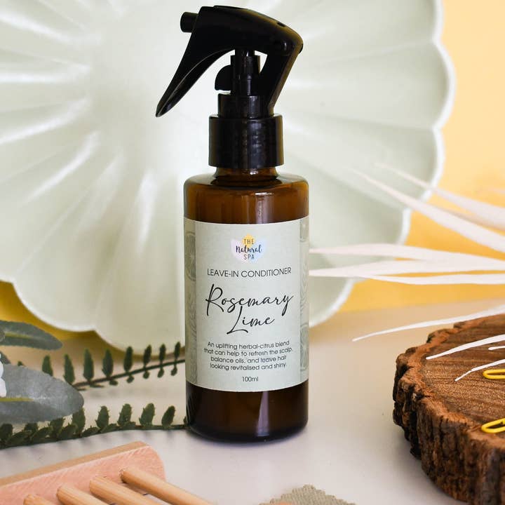 Rosemary Lime Leave-In Conditioner | Lightweight Natural for wholesale by The Natural Spa Cosmetics