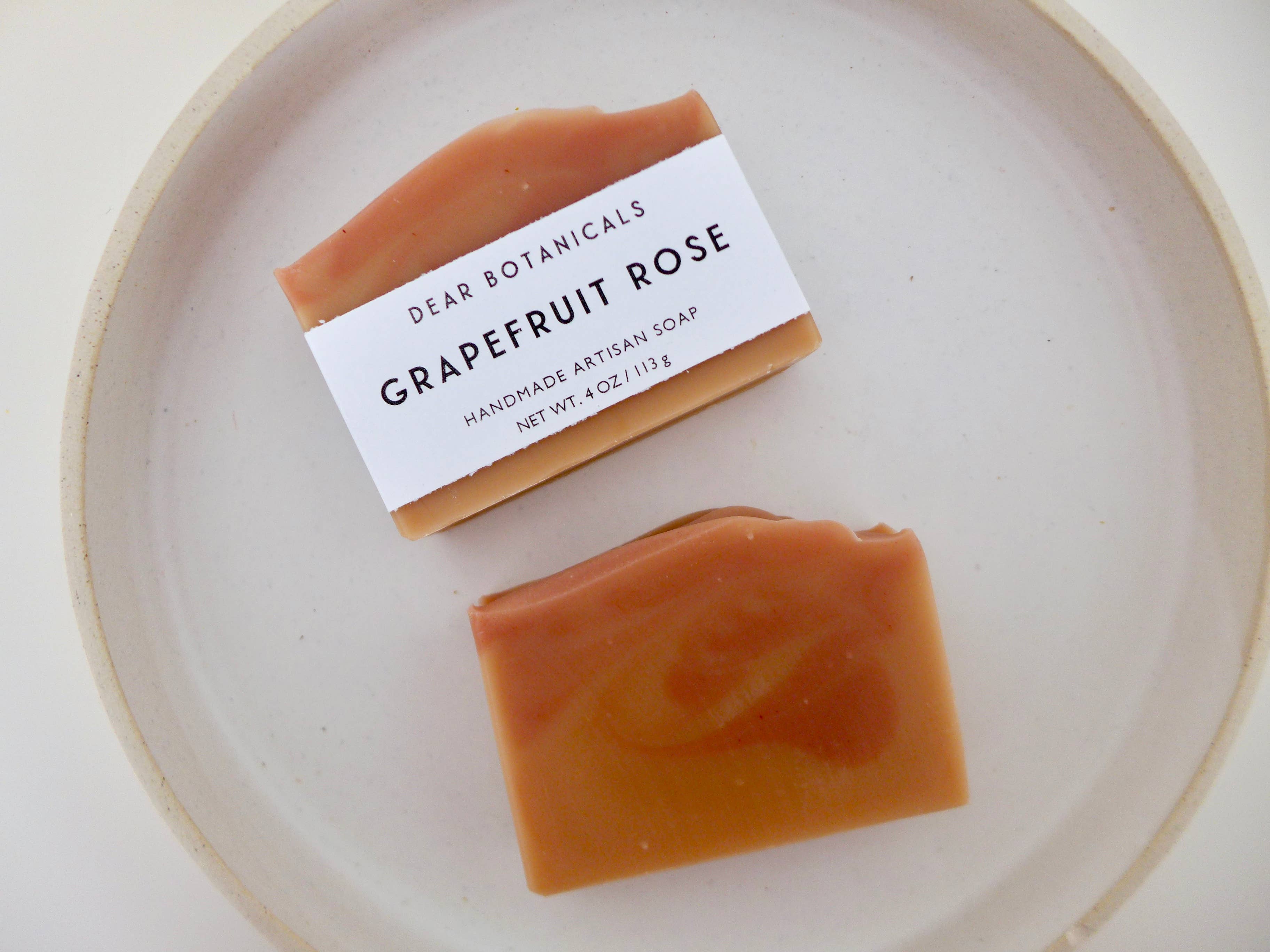 Dear Botanicals - Wholesale Bar Soap - Grapefruit Rose Soap4