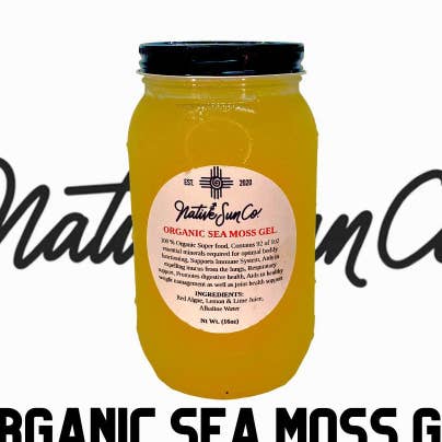 Organic Sea Moss Gel for wholesale by Native Sun Companies LLC
