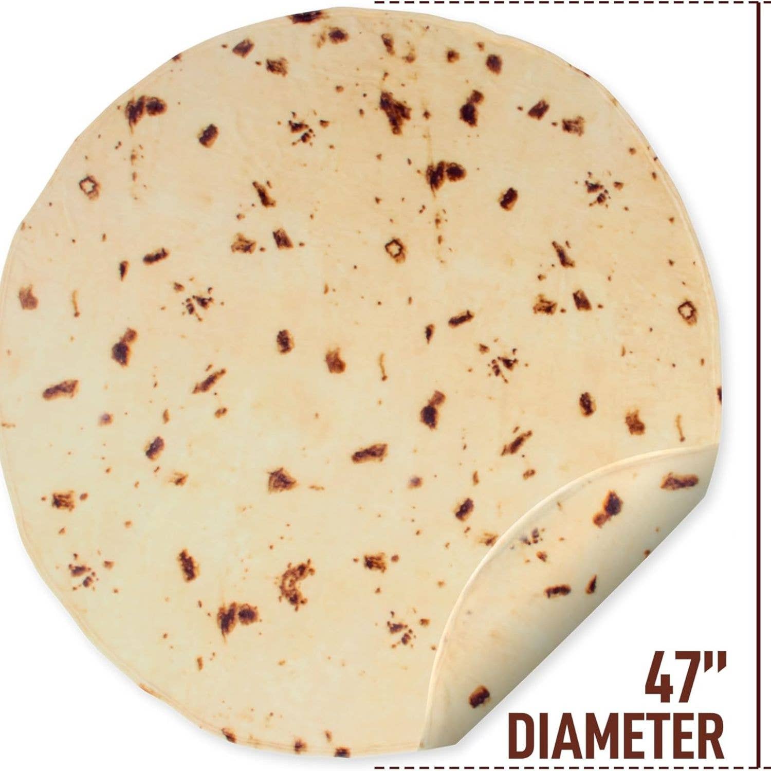 Zulay Kitchen - Vendita all'ingrosso Plaid - Coperta per burrito, motivo: tortilla con farina7