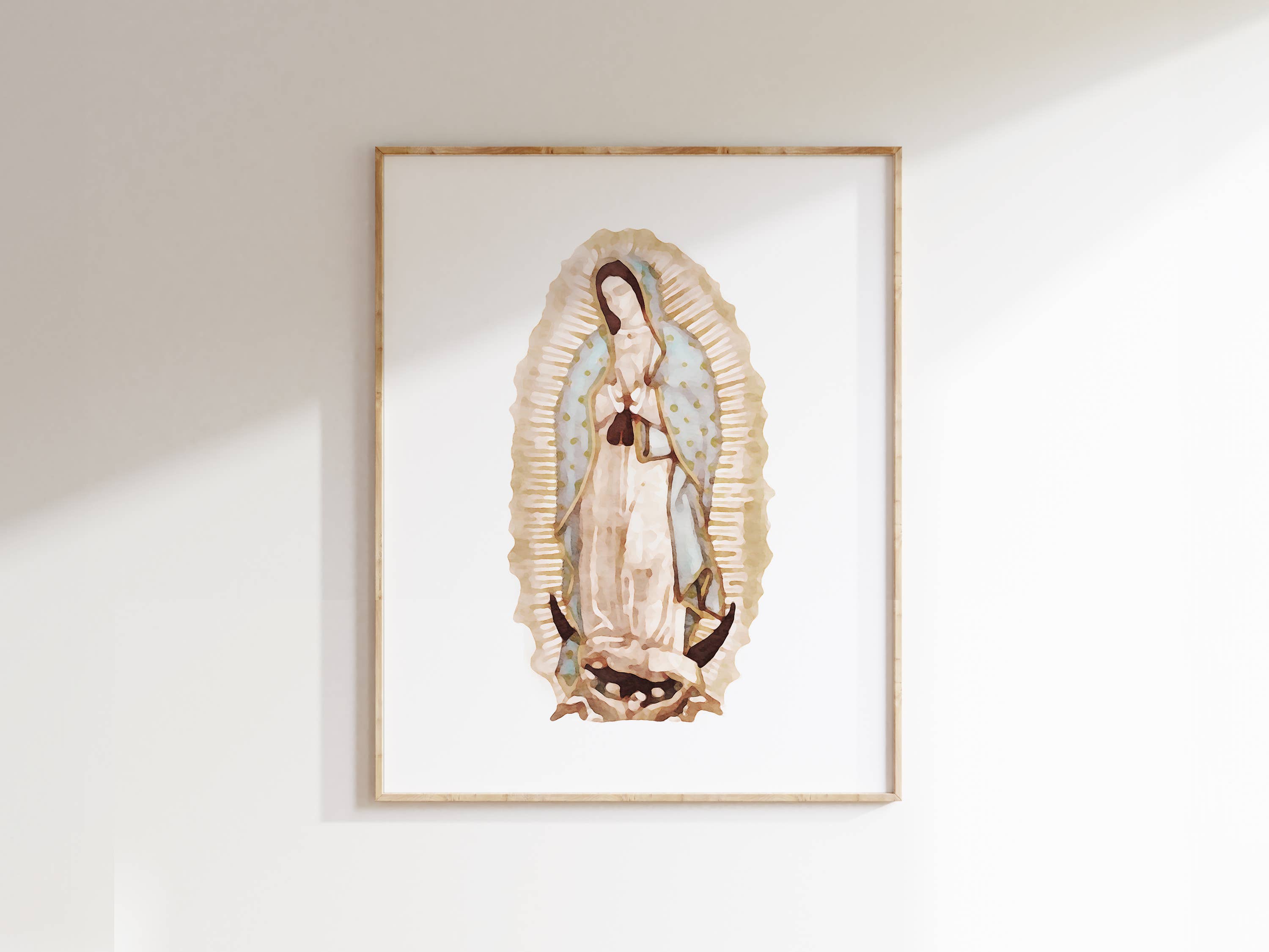 Reap+Sow - Wholesale Art Print - Our Lady of Guadalupe Watercolor Art Print5