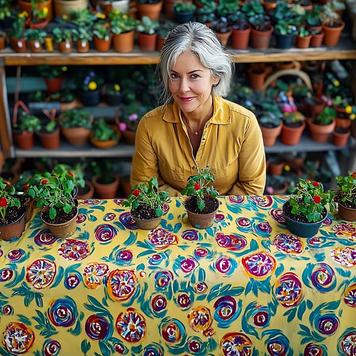 Bloom Yardage para venta al por mayor de Oilcloth International