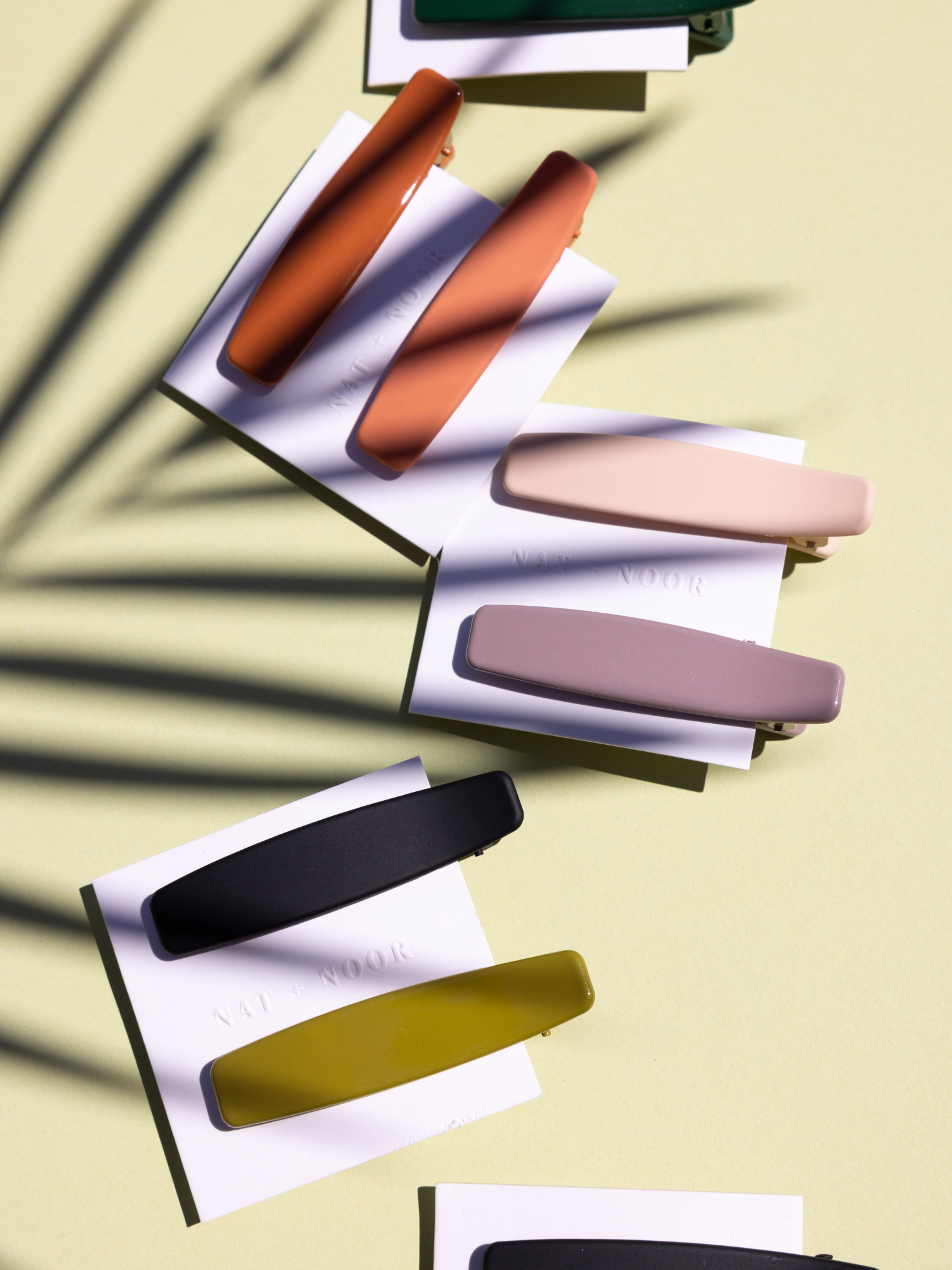 NAT + NOOR - Vendita all'ingrosso Fermaglio per capelli - Donna - Lani | Fermagli per Capelli a Forma di Alligatore | Fermaglio in Acrilico | Assortiti5