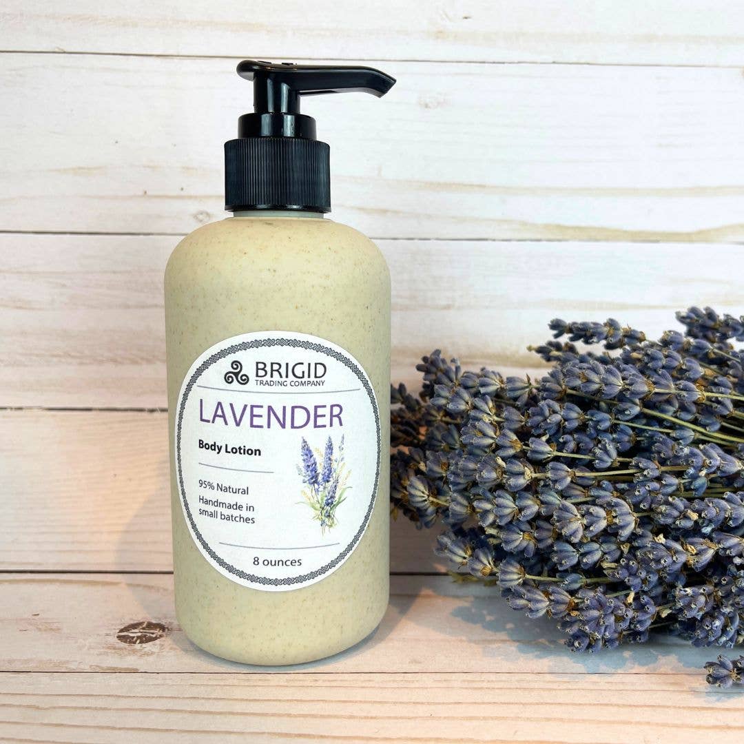 Brigid Trading Company - Wholesale Body Cream/Lotion - Lavender Natural Body Lotion - Lightly-Scented Natural Fragrance2
