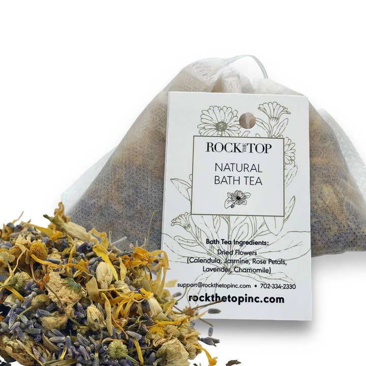 Bath Tea for wholesale by Rock the Top Inc.