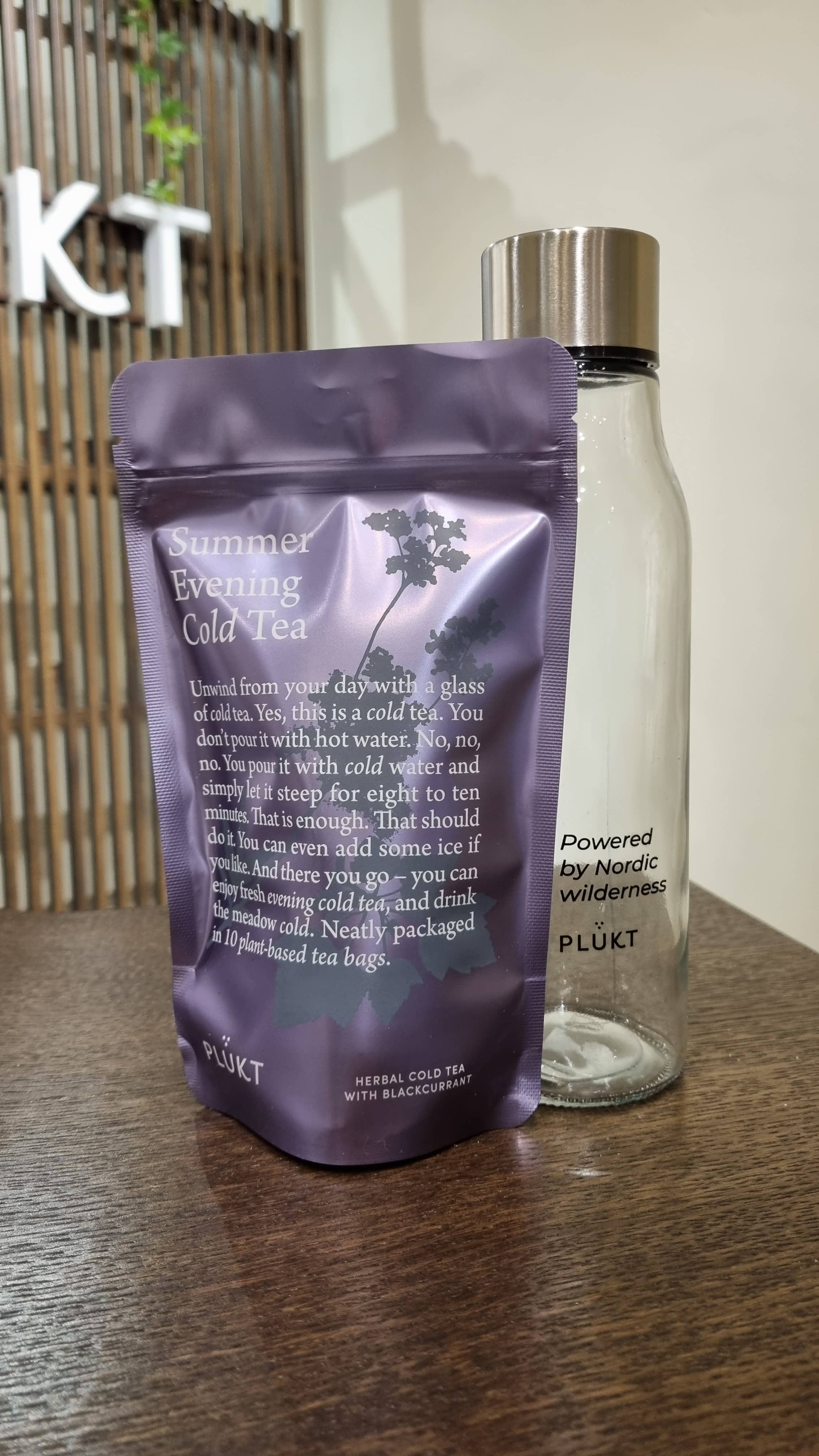 Plūkt - Wholesale Tea Bags - Cold tea bottle3