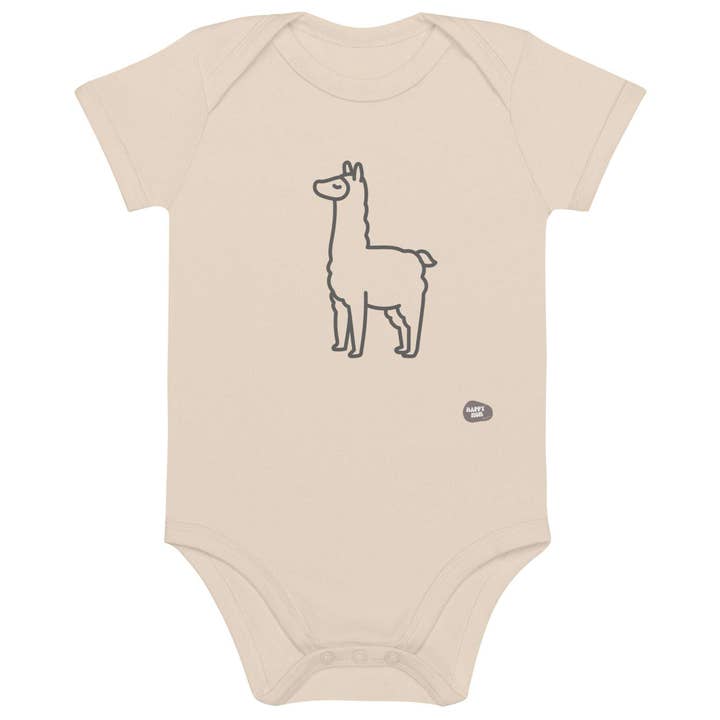 Minimaliste - Body bébé en coton biologique pour la vente par Happymom