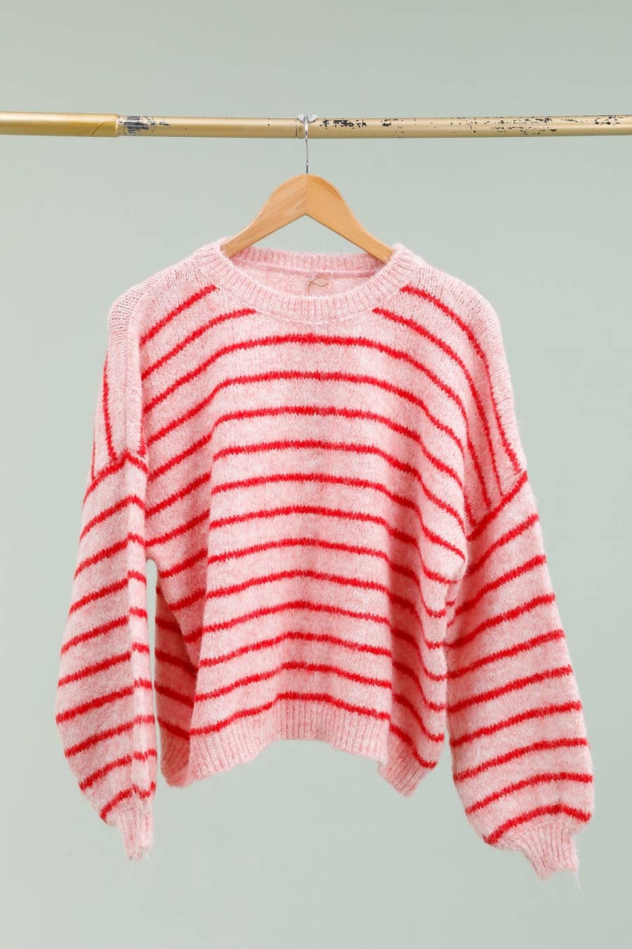LÉA & LUC - Wholesale Knit Sweater - Women's - Striped sweater REF. 5115810