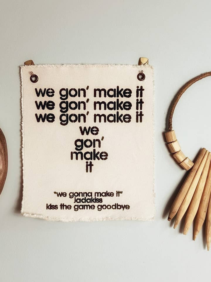 We Gonna Make it :: Jadakiss for wholesale by Callie Decor:: 🎨Hand-painted