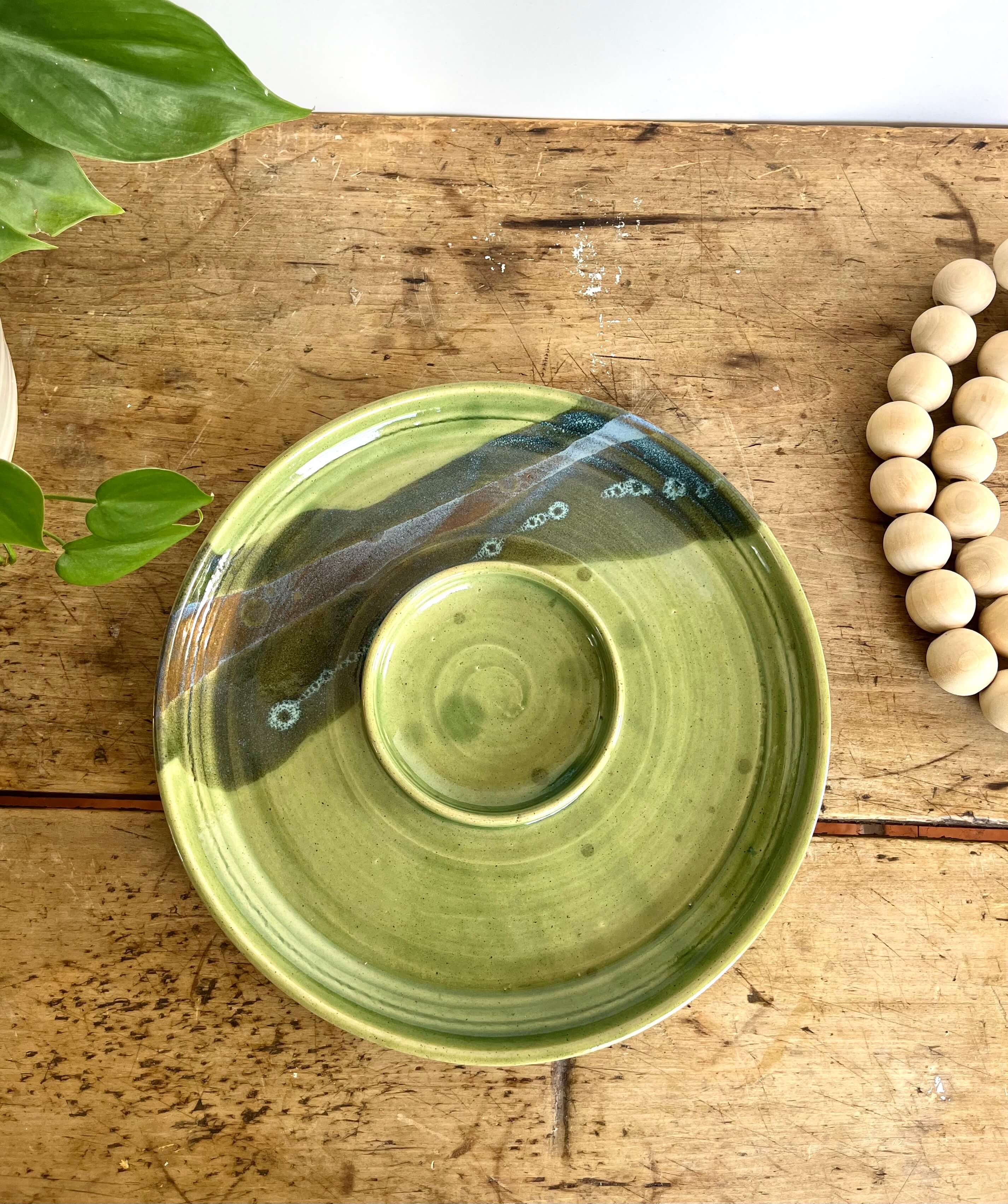 Coastal Clay Co. - Wholesale Platter - Bread and Oil Dipping Plate Platter0