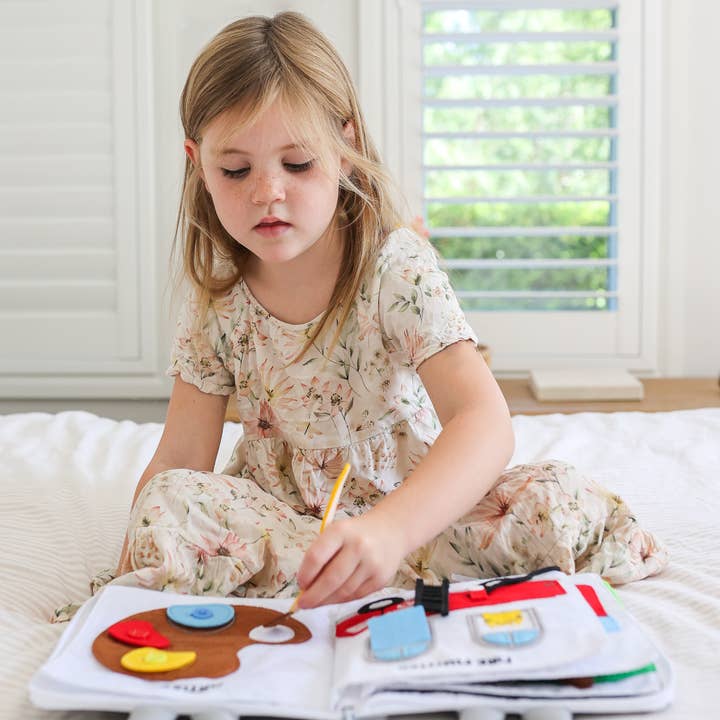 Curious Columbus - Wholesale Coloring & Activity Book - Kids & Baby - Fabric Activity Book - When I Grow Up4