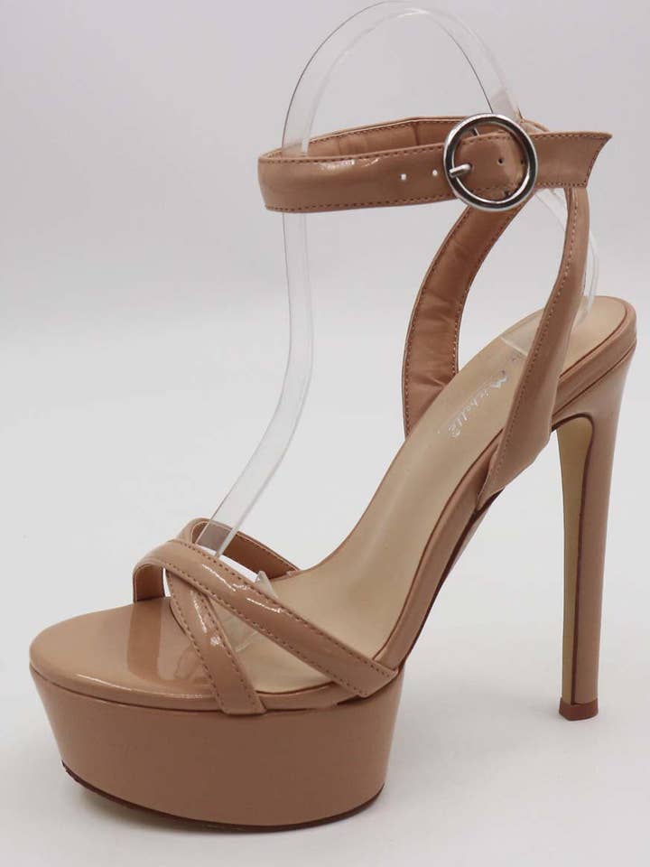 Mars Sky Shoes Wholesale - Wholesale Platform Heels - Women's - Anne Michelle KNOCKOUT-01 Women Platform Heeled Dress Sandal