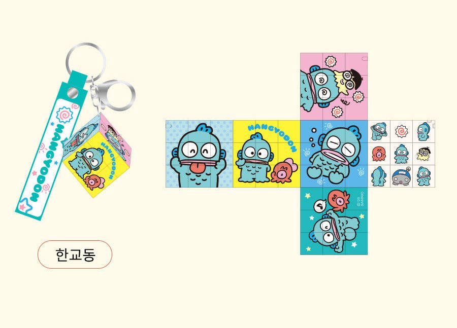 K-Wonderland - Wholesale Keychain - Women's - Sanrio Cube Keyrings: Kuromi, Cinnamoroll, Hello Kitty6