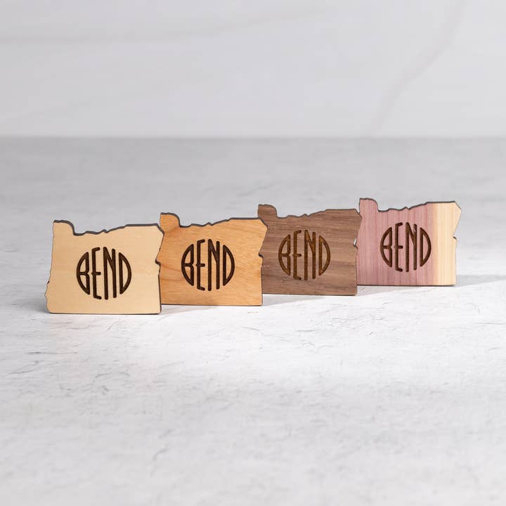 Aimant Bend, Oregon (1,75 pouces) pour la vente par LeeMo Designs