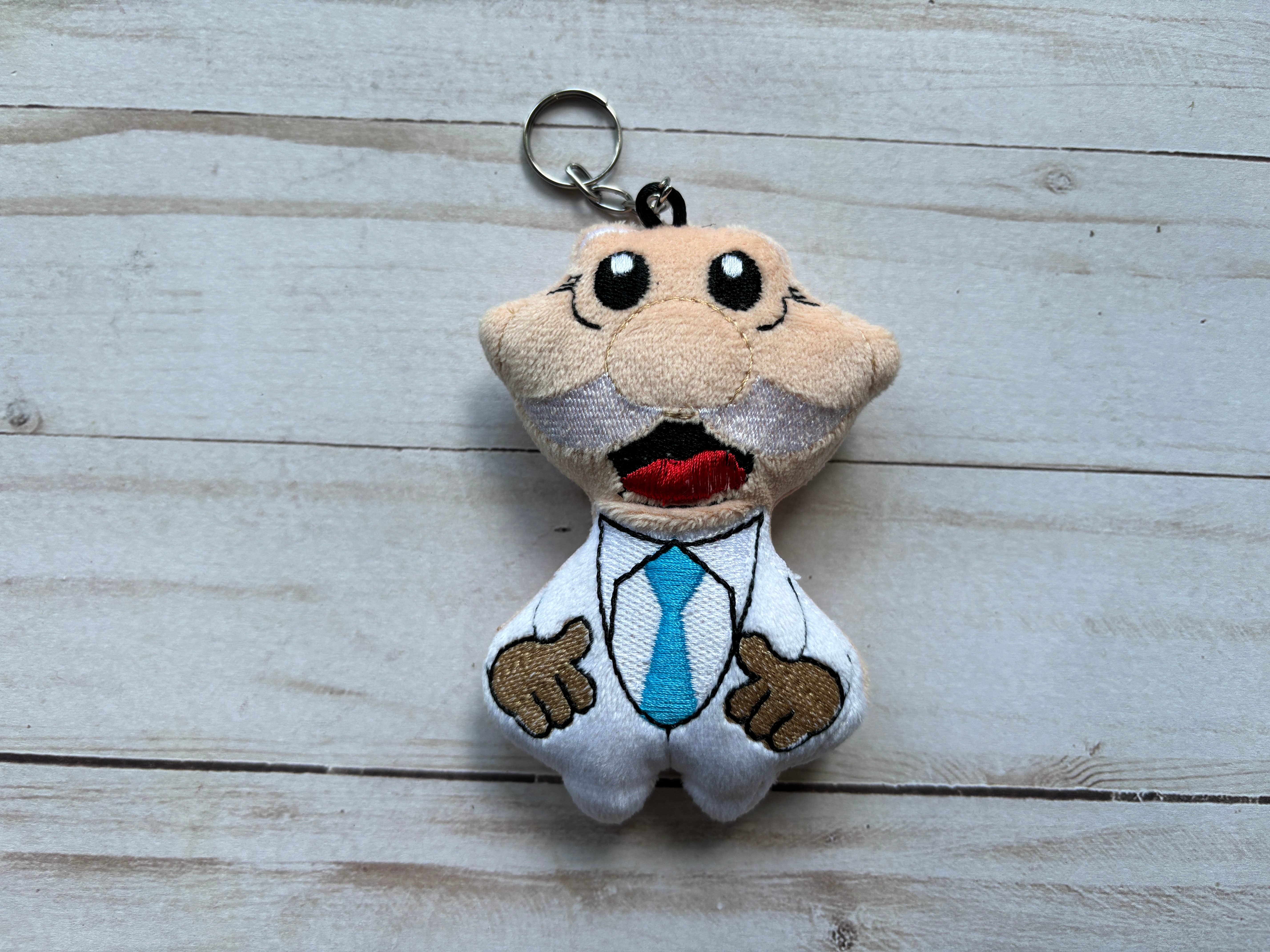 Viva Greetings – wholesale Keychain – Unisex – Embroidered Plush Keychain Mexican Icons13