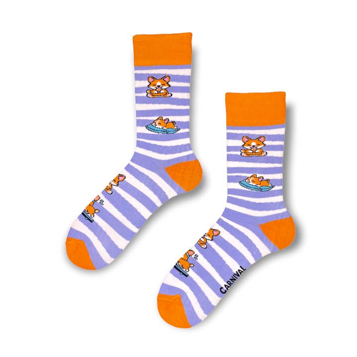 Carnival Cute Shiba for wholesale by Carnival Socks