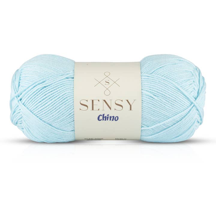 Sensy - Vendita all'ingrosso Lana - Filato di cotone morbido Sensy Chino, 3,5 oz, 360 metri, calibro 2, pinna
