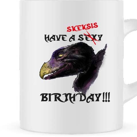 Dark Crystal Themed Tea Coffee Mug Retro Goth- 2 Designs for wholesale by The Purple Spell