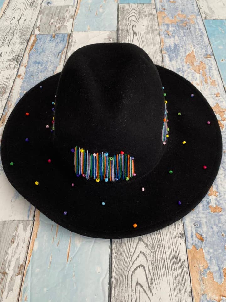 Ziggy Panama mössa-svart för wholesale av Bits and pieces to go