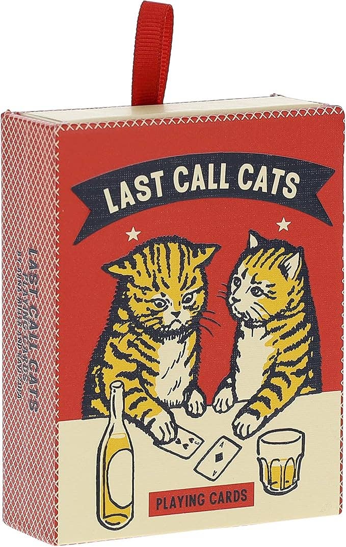 Chronicle Books - Wholesale Playing Cards - Last Call Cats Playing Cards4