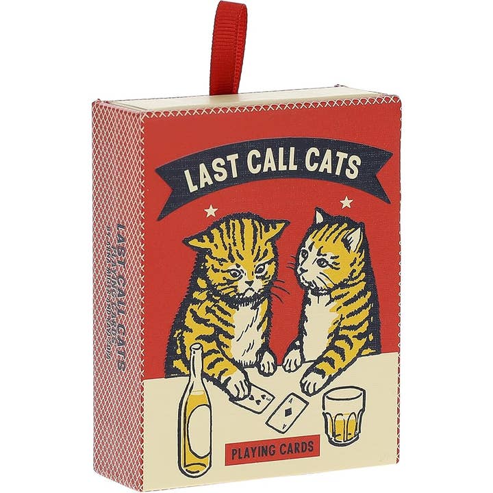 Chronicle Books - Wholesale Playing Cards - Last Call Cats Playing Cards4