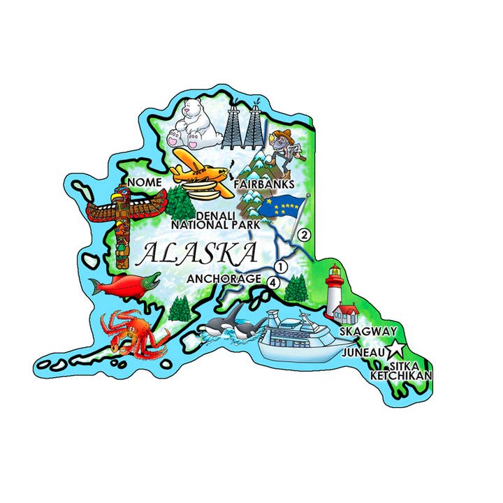 Morris Magnets - Wholesale Magnet - Magnet - Alaska Across America