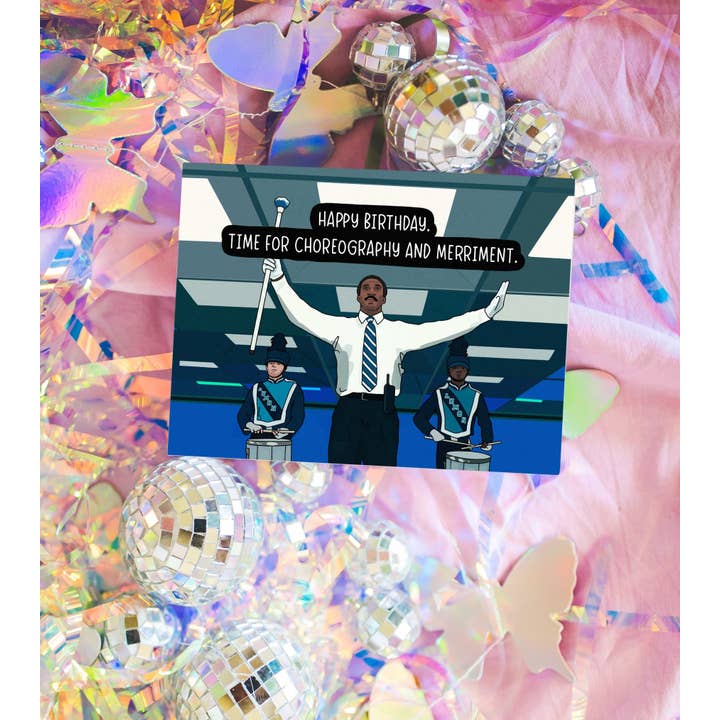 Sarah Pilar - Wholesale Birthday Card - Severance Marching Band Birthday Card