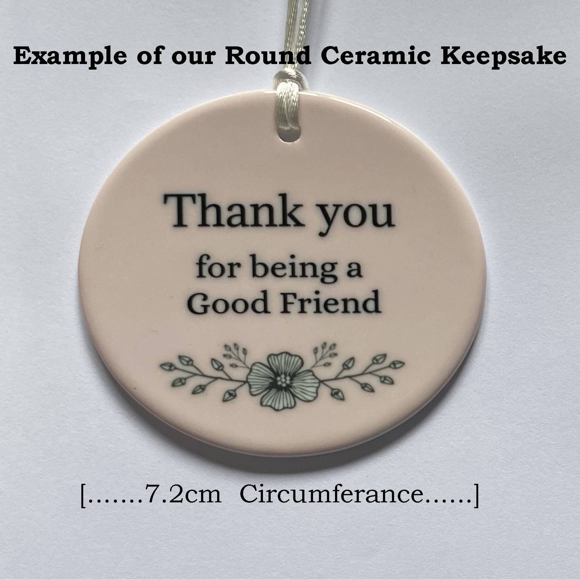 By Erin Cards and Gifts Ltd - Wholesale Birthday Card - 21st Birthday Greeting Card with Round Ceramic Keepsake Gift1