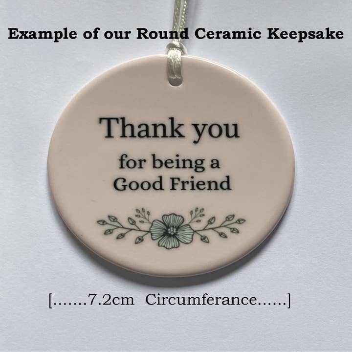 By Erin Cards and Gifts Ltd - Wholesale Birthday Card - 21st Birthday Greeting Card with Round Ceramic Keepsake Gift1