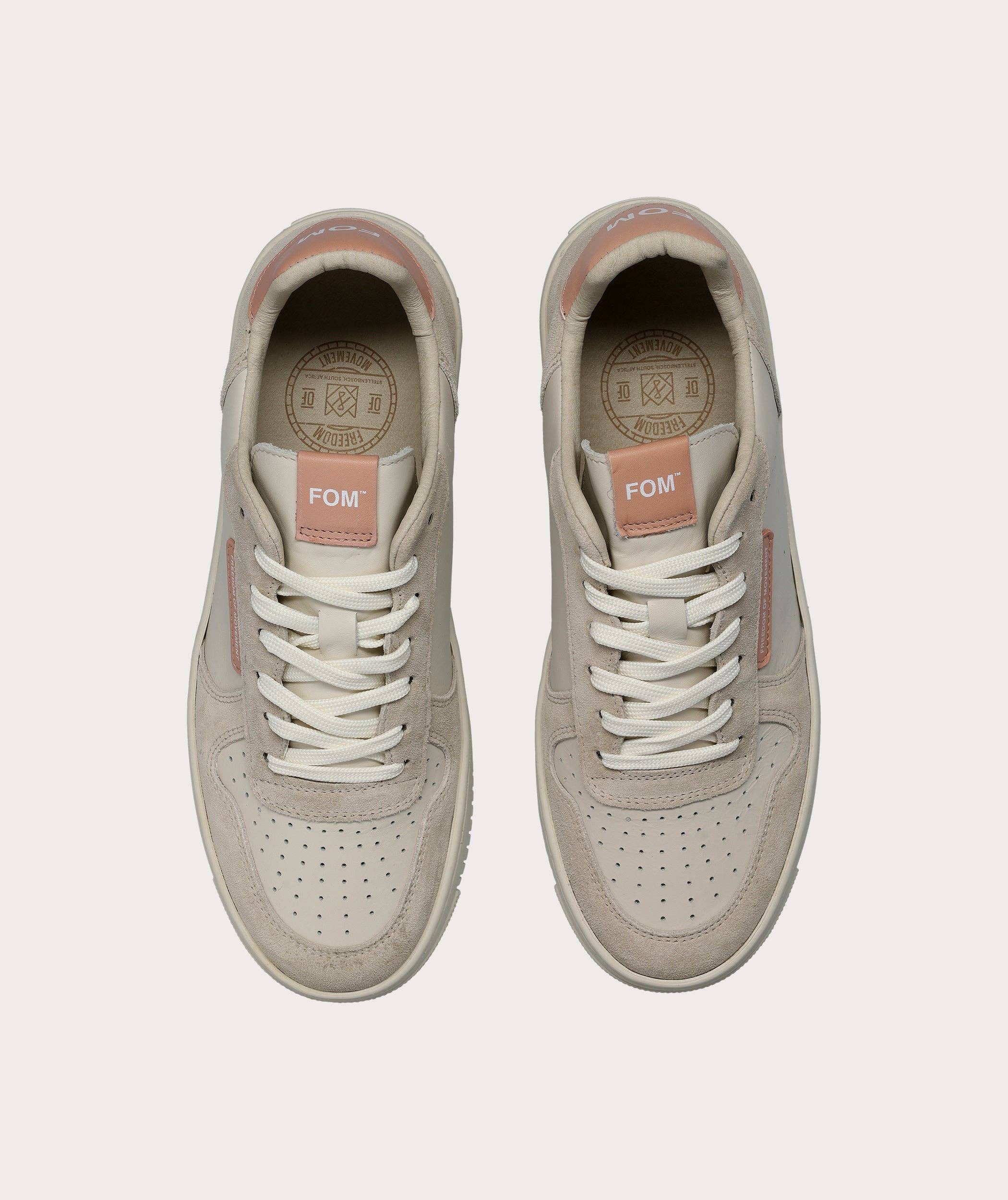 Freedom of Movement (SA) Ltd – wholesale Vardagssneakers - Dam – FOM Damträningsskor Off-White/ Blush6