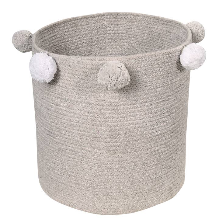 Baby Basket Bubbly Grey for wholesale by Lorena Canals