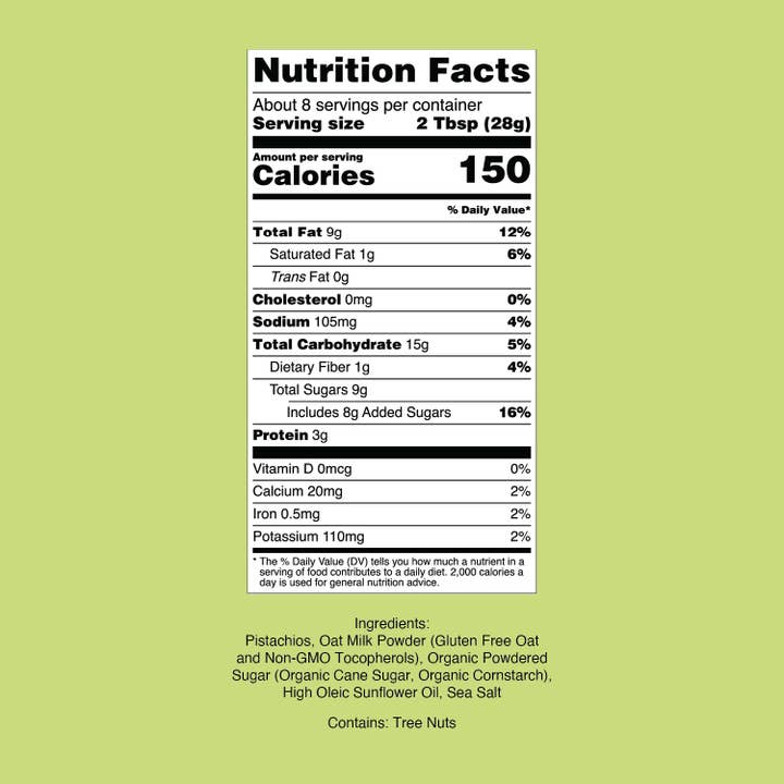 Pistakio - Wholesale Nut Butter - Creamy Pistachio Spread6