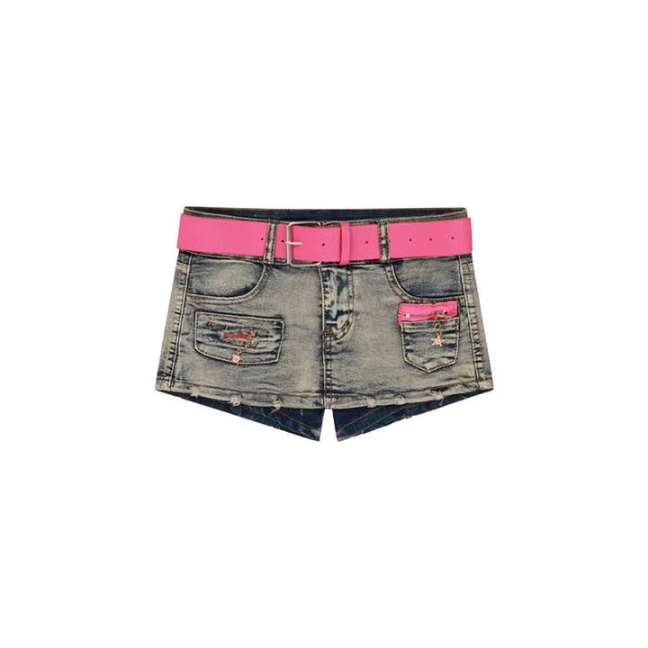 Paperdoll - Wholesale Shorts – Women’s - Sexy Y2K Denim Shorts 5