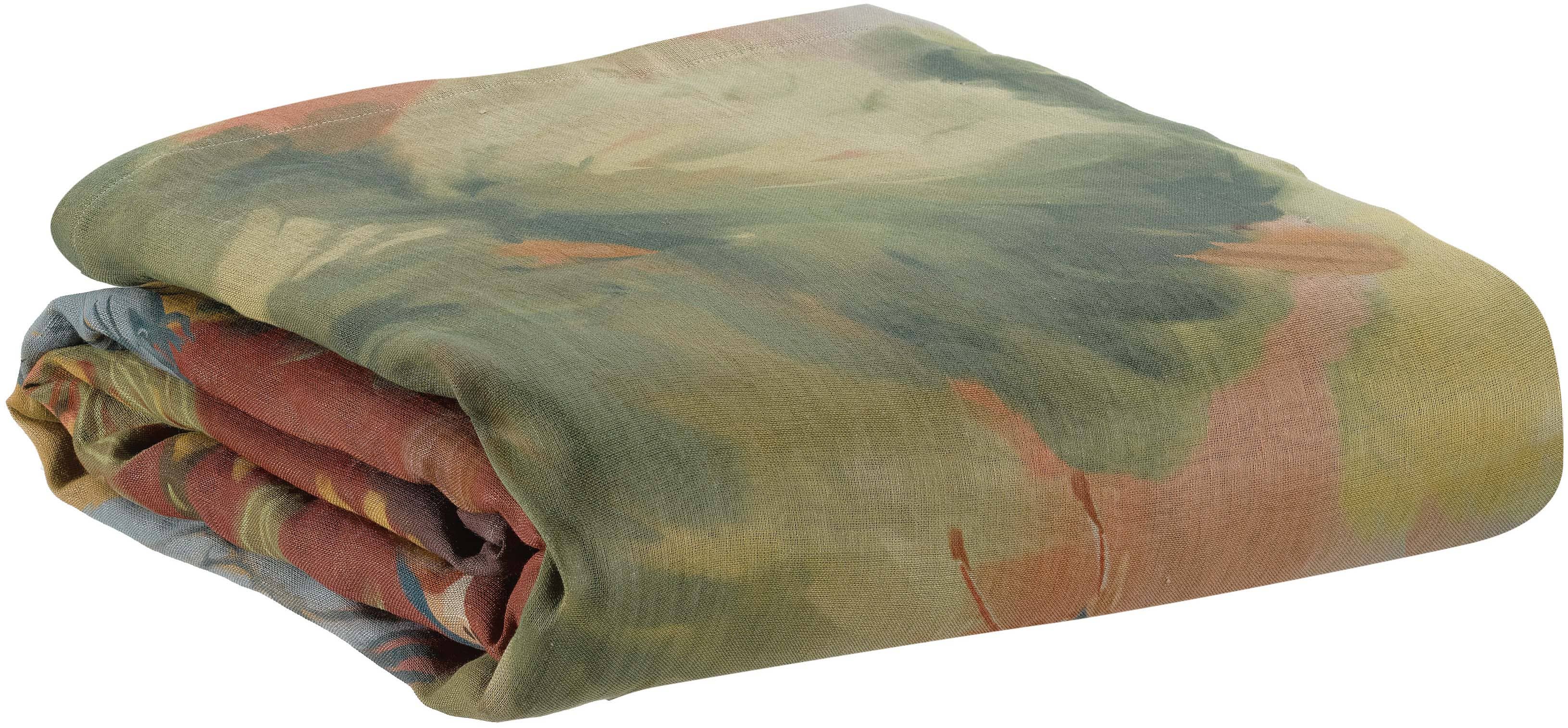 Maison Vivaraise & La Cerise sur le Gâteau - Vente Plaids - Plaid voile Zeff Lola Multico 135 x 2000