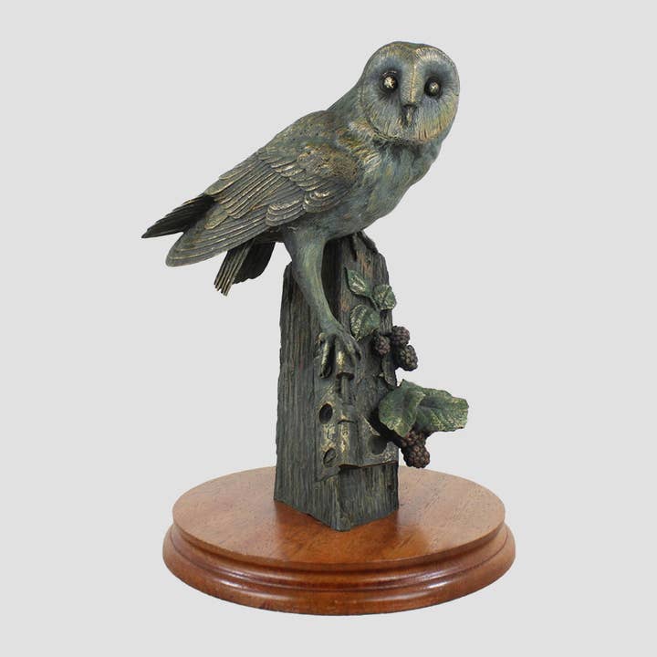 Chouette effraie Frontière Beaux-Arts Oiseaux pour la vente par Grays 1922