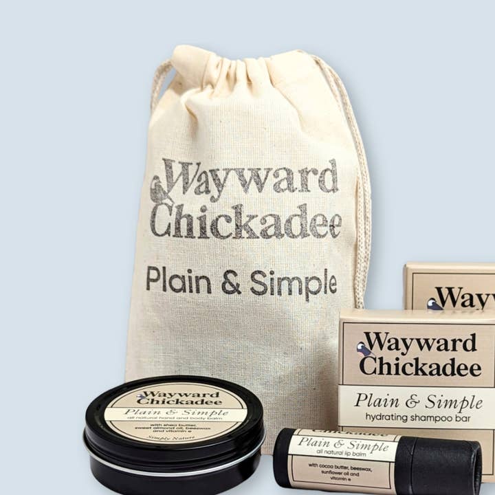 Borsa in mussola semplice e semplice per la vendita all'ingrosso da parte di Wayward Chickadee