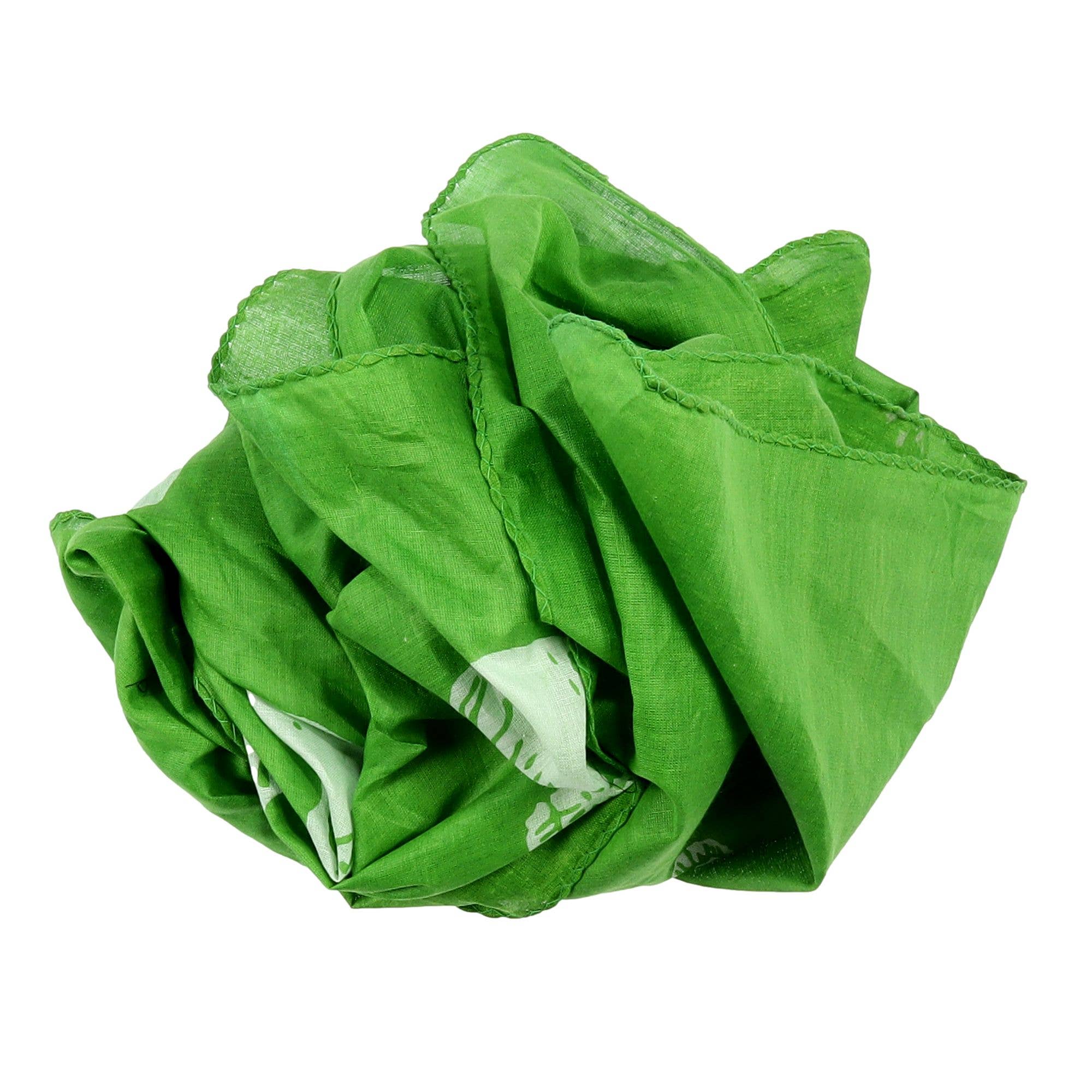 Tribal Trade GmbH - Wholesale Scarf - Unisex - Cotton Cloth Skulls Skull Green White Grave Skull Cloth2