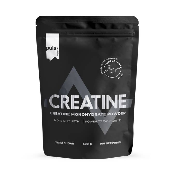 CRÉATINE 500 g pour la vente par Puls Nutrition