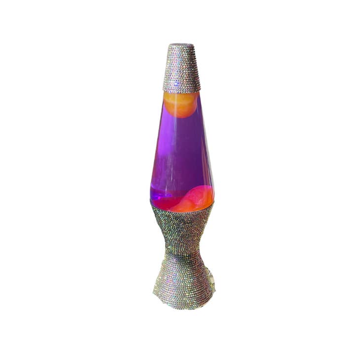 bedazzled lava lamp for wholesale by MOLLY SMILES