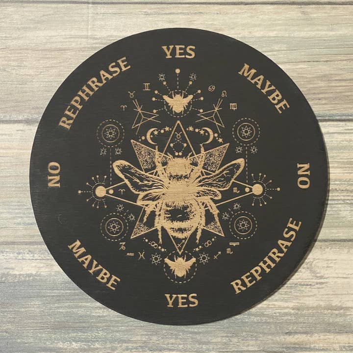 Honey Bee Pendulum Board for wholesale by Zen and Meow