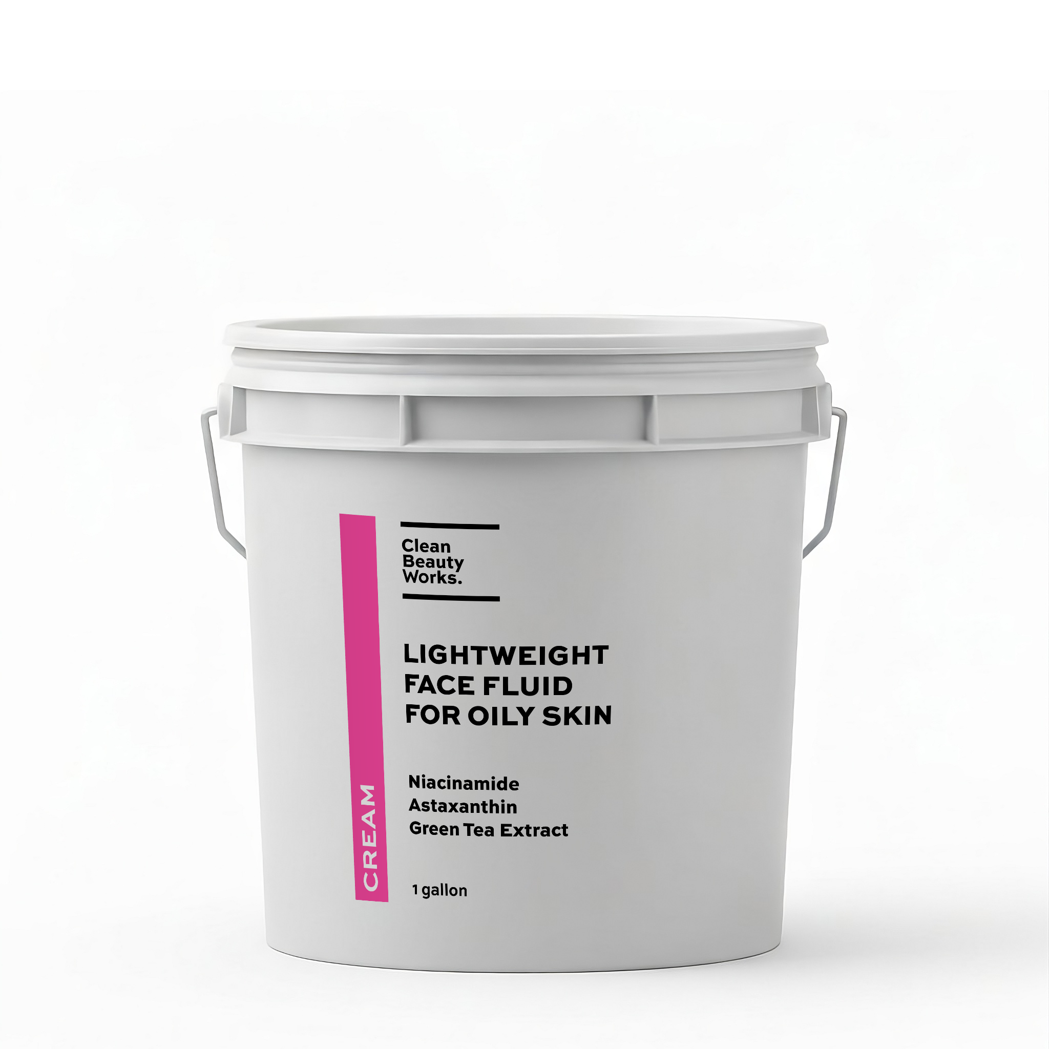 Clean Beauty Works. - Wholesale Facial Moisturizer - Lightweight Face Fluid for Oily Skin, Niacinamide & Hemp Seed Oil2